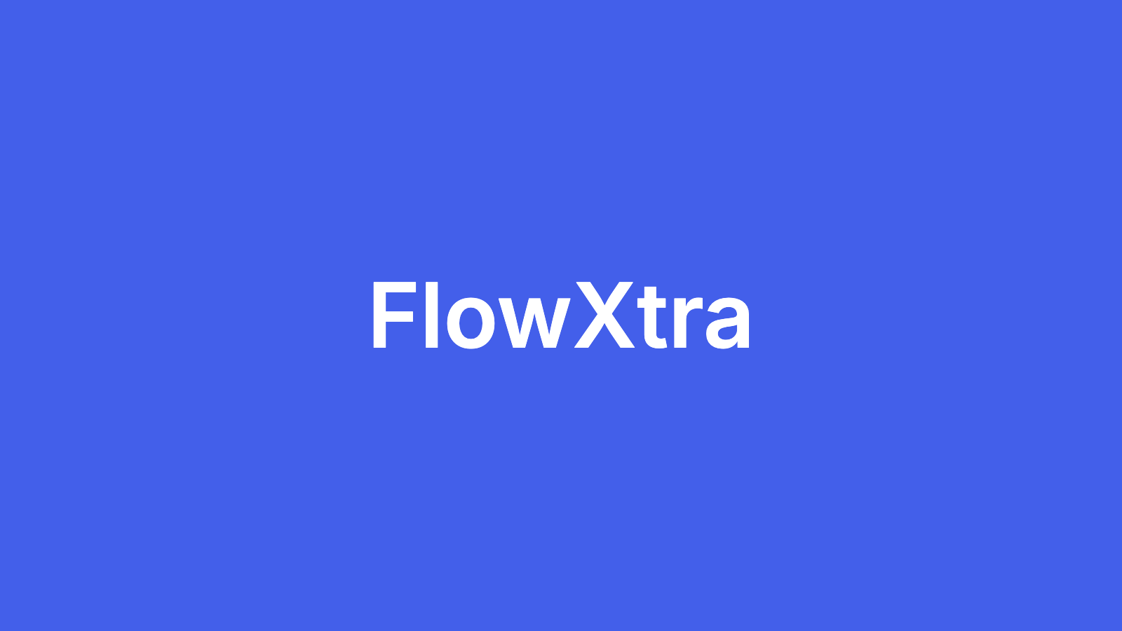 FlowXtra: Recruitment, Explained, brand cover